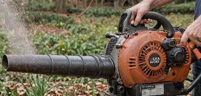 Leaf blower service and repair