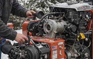 Snow blower engine maintenance